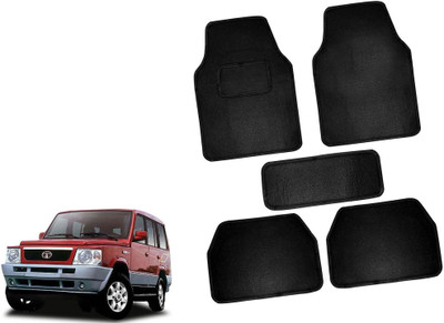 AUTO PEARL Polyester Standard Mat For  Tata Sumo(Black)