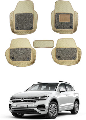 RKPSP Leatherite 7D Mat For  Volkswagen Touareg(Beige)