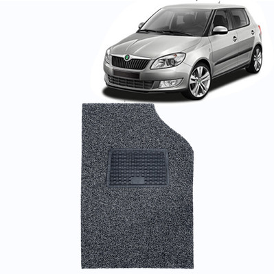 Kingsway PVC Standard Mat For  Skoda Fabia(Grey, Black)