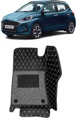FF TRADERS Leatherite 7D Mat For  Hyundai Grand i10(Black)