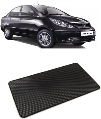 ARNEJA Rubber Standard Mat For  Tata Manza(Black)