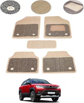 MSNP Leatherite 7D Mat For  Universal For Car(Beige)