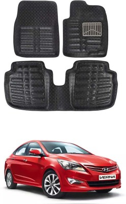 ARNEJA Polyutherine 3D Mat For  Hyundai Fluidic Verna 4S(Black)