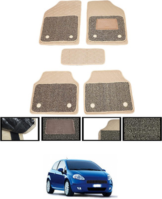 MSNP Leatherite 7D Mat For  Fiat Grand Punto(Beige)