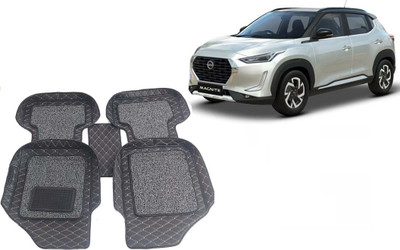 AUTORACE Leatherite 7D Mat For  Magnite(Black)