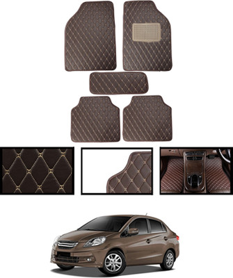 AYW Leatherite Standard Mat For  Mahindra Amaze(Beige)
