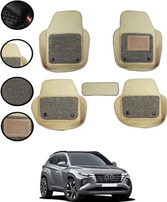 AYW Leatherite 7D Mat For  Hyundai Tucson(Beige)