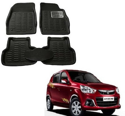 SLSHILPA Plastic 3D Mat For  Maruti Suzuki Alto K10(Black)