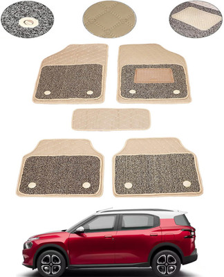 MSNP Leatherite 7D Mat For  Universal For Car(Beige)