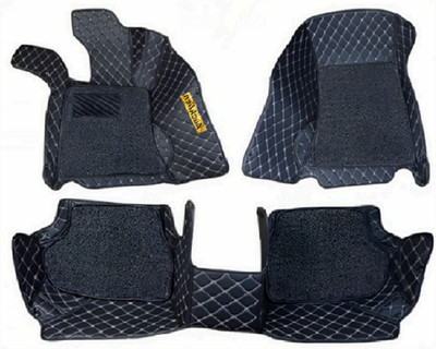 VIAZ VENTURES Leather 7D Mat For  Kia Sonet(Black)