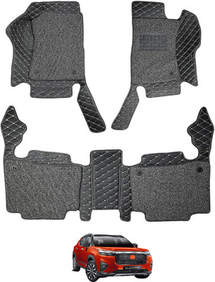 Auto Hub Leatherite 7D Mat For  Honda Elevate(Black)