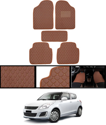 ABJD Leatherite Standard Mat For  Maruti Suzuki Swift(Orange)