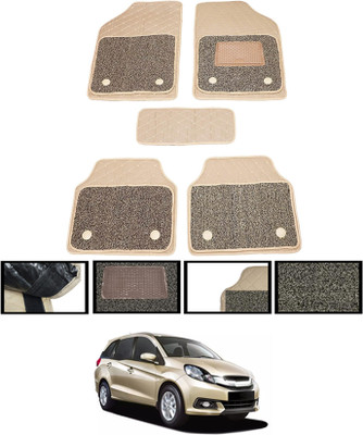 MSNP Leatherite 7D Mat For  Honda Mobilio(Beige)