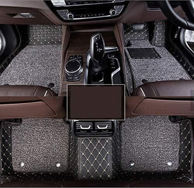 Autorepute Leather 7D Mat For  Mahindra XUV700(Black)