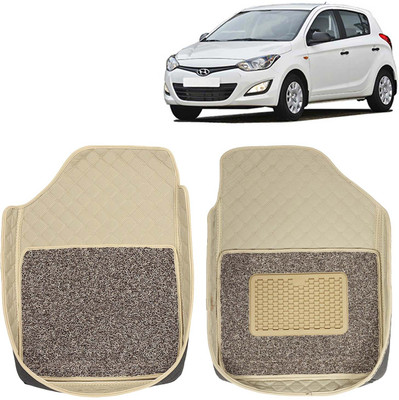 Kingsway Leatherite 7D Mat For  Hyundai i20(Beige)