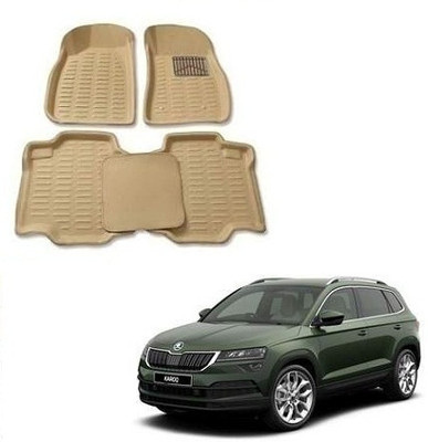 KBTR Plastic 3D Mat For  Skoda Karoq(Beige)