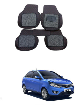 arneja trading company Leatherite 7D Mat For  Tata Zest(Black)
