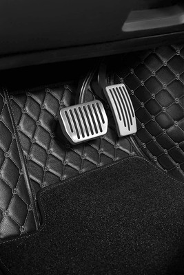 Auto Hub Leatherite 7D Mat For  Nissan KICKS(Black)