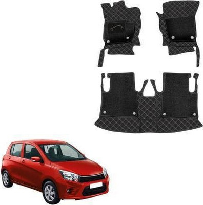VIAZ VENTURES Leather 7D Mat For  Maruti Celerio(Black)
