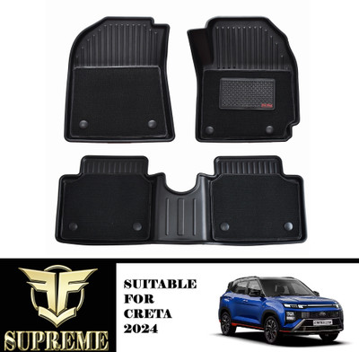 Fit Fly TPV Tray Mat For  Hyundai Creta(Black)