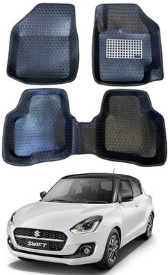 ARNEJA Polyutherine 5D Mat For  Maruti Suzuki Swift(Black)