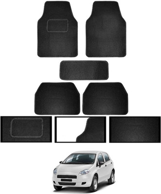 MATIES Fabric Standard Mat For  Fiat Punto(Black)