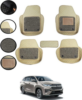 zplus Leatherite 7D Mat For  Maruti Universal For Car(Beige)