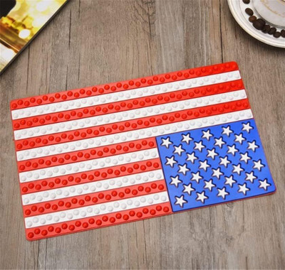 AUTO BEAST Rubber Standard Mat For  Universal For Car(Multicolor)
