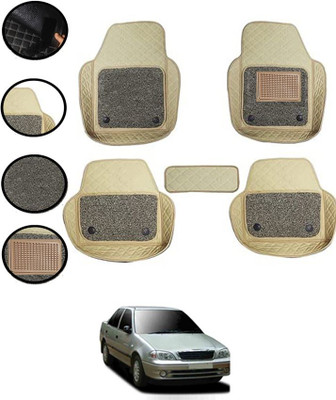 zplus Leatherite 7D Mat For  Maruti Suzuki Esteem(Beige)