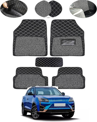 MSNP Leatherite 7D Mat For  Mahindra Universal For Car(Black)