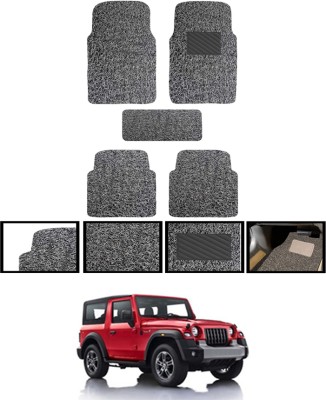 MATIES PVC Standard Mat For  Mahindra Thar(Black)