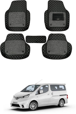 RKPSP Leatherite 7D Mat For  Nissan Evalia(Black)