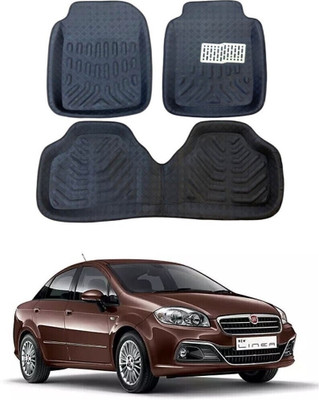 arneja trading company Polyutherine 3D Mat For  Fiat Linea(Black)