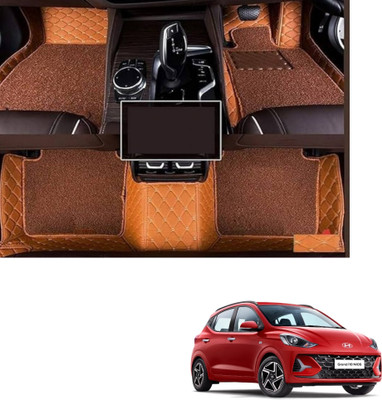 Autoclow Leatherite 7D Mat For  Hyundai Grand i10 Nios(Brown)