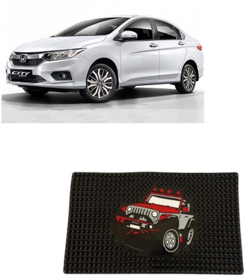 ARNEJA Rubber Standard Mat For  Honda City i-Dtec(Black)