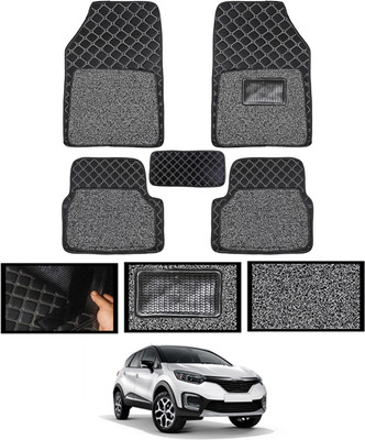 monolive Leatherite Standard Mat For  Renault Captur(Black)