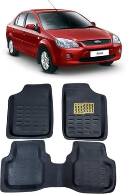 Arnejaa Polyutherine 3D Mat For  Ford Ikon(Black)