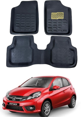 ARNEJA Polyutherine 3D Mat For  Honda Brio(Black)