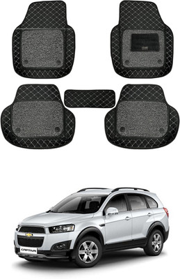 RKPSP Leatherite 7D Mat For  Chevrolet Captiva(Black)