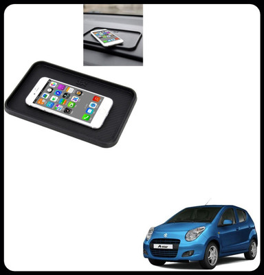 SEMAPHORE PVC Tray Mat For  Maruti A-Star(Black)