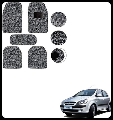 SEMAPHORE Rubber Standard Mat For  Hyundai Getz(Grey, Black)