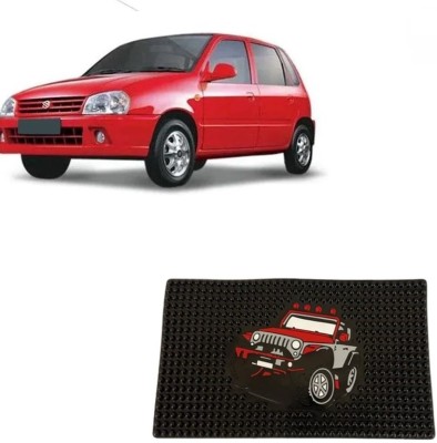 arneja trading company Rubber Standard Mat For  Maruti Suzuki Zen(Black)