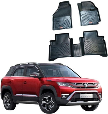 Footsace TPV 9D Mat For  Maruti Suzuki Vitara Brezza(Black)