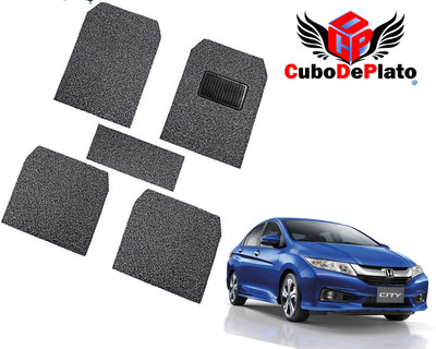 CuboDePlato PVC, Nylon Standard Mat For  Honda New City(Grey)