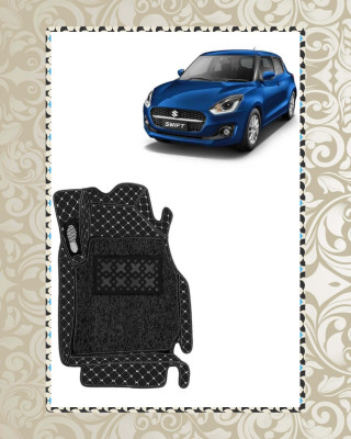 KUNTAIL A Leather 7D Mat For  Maruti Suzuki Swift(Black)