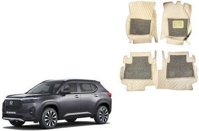 Autorepute Leather 7D Mat For  Honda Elevate(Black)