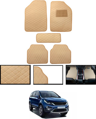 ABJD Leatherite Standard Mat For  Tata Hexa(Beige)