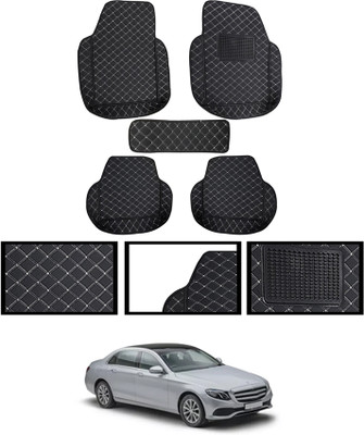 MSNP Leatherite Standard Mat For  Mercedes Benz E200(Black)