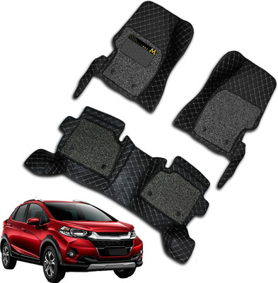 TOFIT ENTERPRISE Leatherite 7D Mat For  Honda WRV(Black)