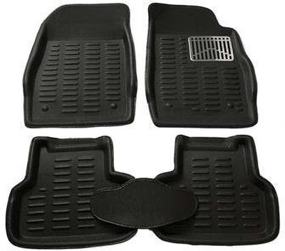 Autorepute Polyester 3D Mat For  Renault Triber(Black)